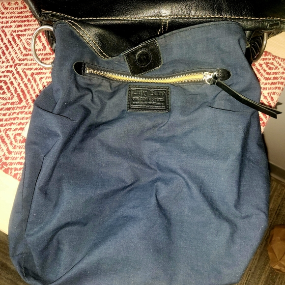 Lucky Brand Black Leather Hobo Bag - Picture 8 of 11
